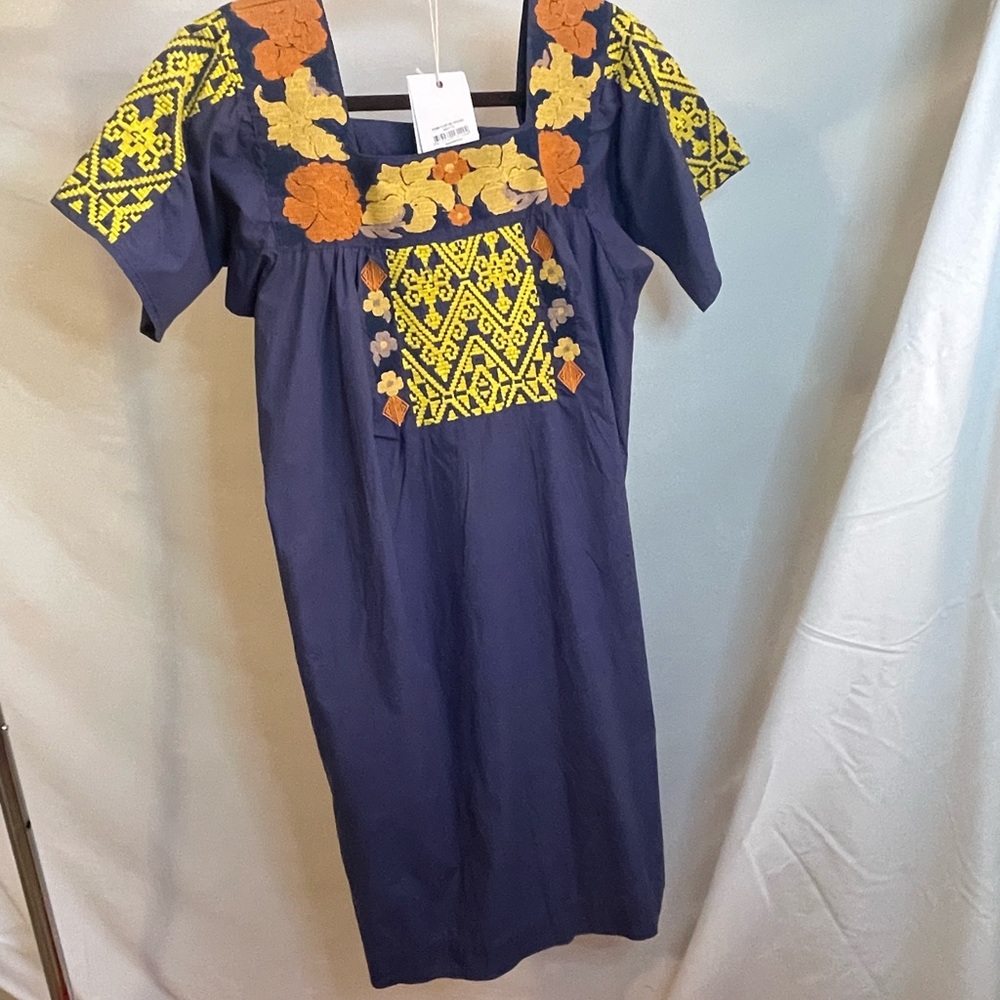 NWT Fragonard Embroidered Peasant Dress
